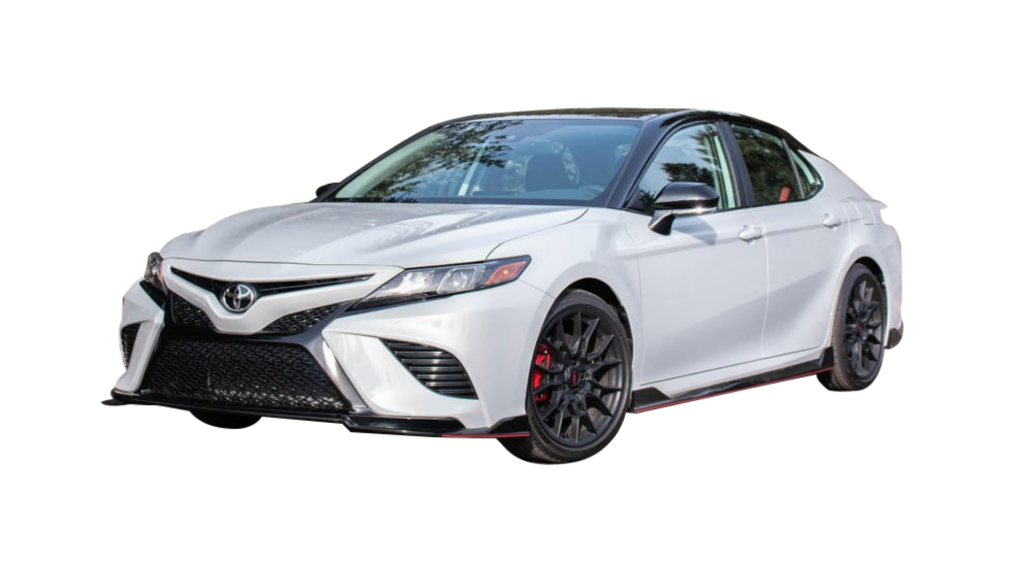 toyota camry white sedan car 7965